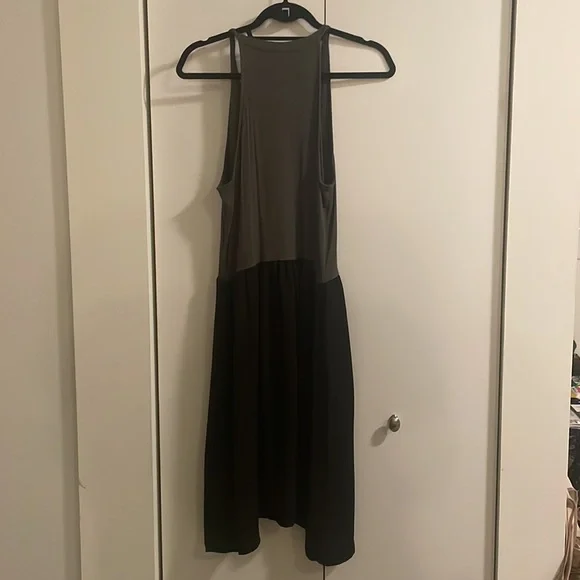 Anthropologie Dolan left coast color block Jersey/silky dress - Picture 5 of 8